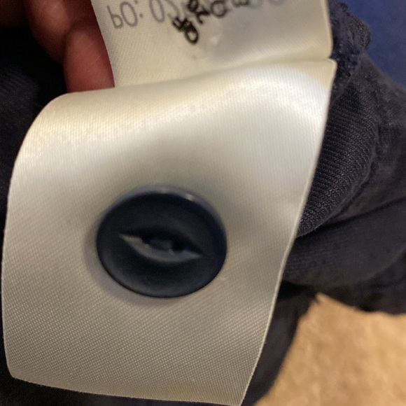 NWT OUTERKNOWN Navy Linen S.E.A Long Sleeve Jumpsuit, size X-Small - Picture 8 of 12